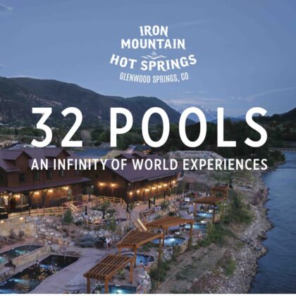 Soak for two at Iron Mountain Hot Springs