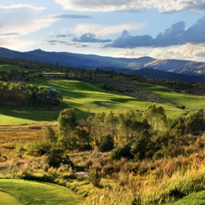 One round of golf at Red Sky Ranch